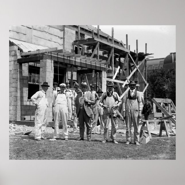 Póster Vestido para construir: 1923 (Frente)