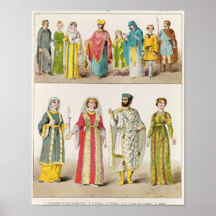 Póster Vestido romano cristiano