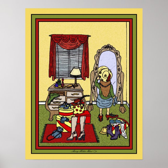 Póster Vestidor Sala 02 Imprimir (Frente)