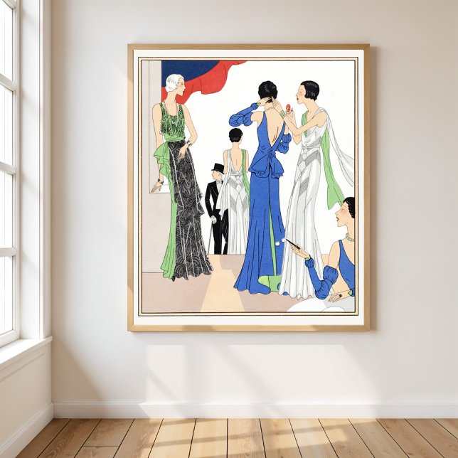 Póster Vestidos de noche (1932) de Paquin (Subido por el creador)