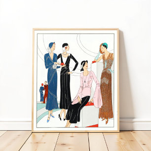 Póster Vestidos de tarde (1931)