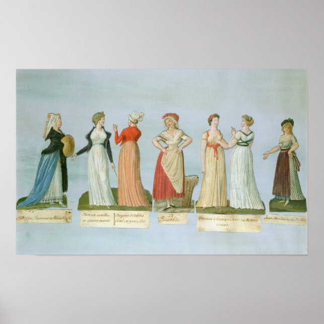 Póster Vestidos y disfraces de moda (Frente)