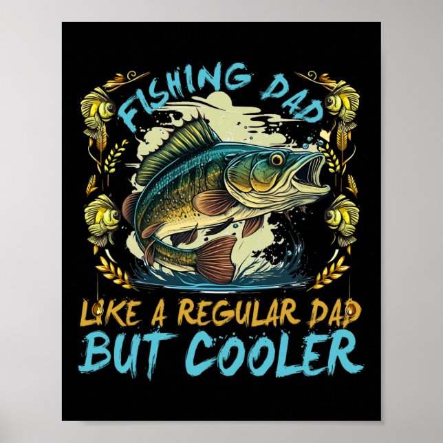 Póster Vestimenta: Los Hombres Pescan A Papá Como Un Padr (Frente)