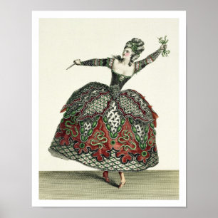 Póster Vestimenta por la furia en "Iphigenia en Tauris" y