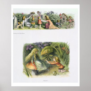 Póster Vestir a los bebés elfos, y rechazados!, ilustratí