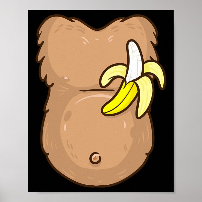 Póster Vestuario De Mono Para Niños Vestido De Halloween  (Frente)