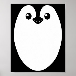 Póster Vestuario Penguin Halloween Para Hombres Mujeres N