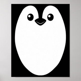 Póster Vestuario Penguin Halloween Para Hombres Mujeres N