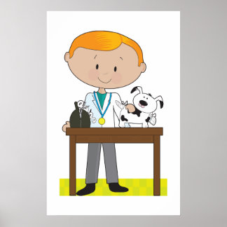 Póster Vet and Dog