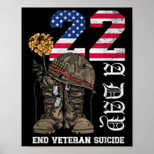 Póster Veterano 22 Al Día Se Lleva La Vida