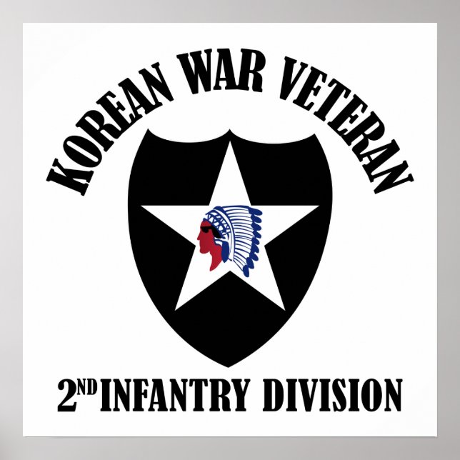 Póster Veterano de guerra coreano - 2ª identificación (Frente)
