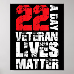 Póster Veterano de guerra vive en Veteranos de Conciencia