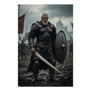 Póster Veterano guerrero de Battlefield