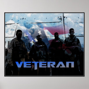 Póster Veterano Poster de Estados Unidos