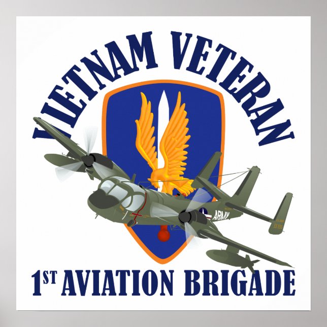 Póster Veterano vietnamita Mohawk (Frente)