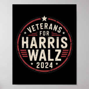 Póster Veteranos De Harris Waltz Wheimer 2024 American Fl