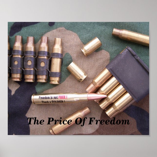 Póster Veteranos de la fuerza aérea de la armada militar (Frente)