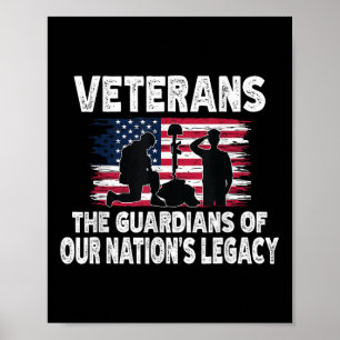 Póster Veteranos Los Guardianes Del Legado De Nuestras Na