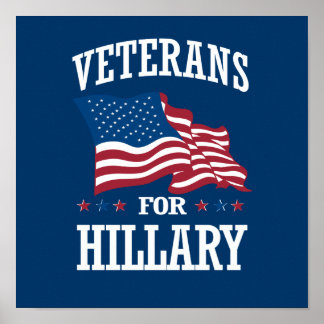 PÓSTER VETERANOS PARA HILLARIO