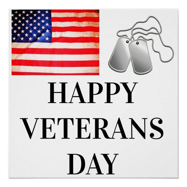 PÓSTER VETERANS DAY     (Anverso)