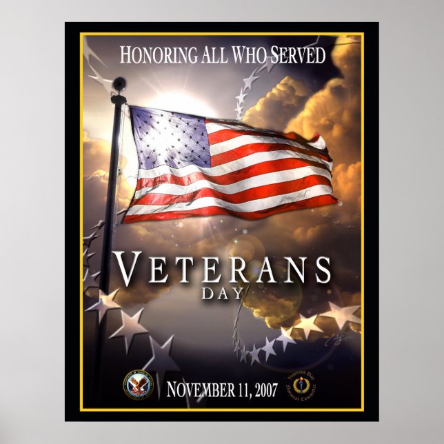 Póster Veterans Day 2007 Poster (Frente)