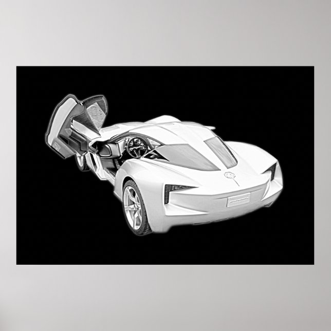 Póster Vette de concepto (Frente)