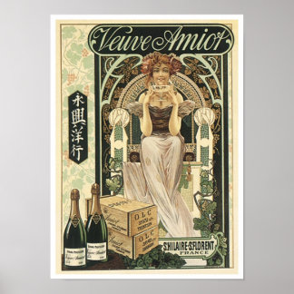 Póster Veuve Amiot