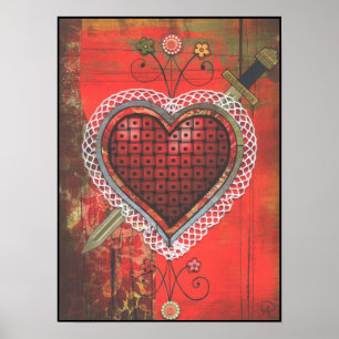 Póster Vèvè de Erzulie Dantor