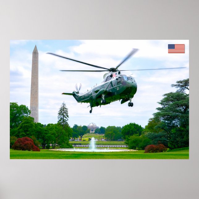 PÓSTER VH-3D SEA KING (Frente)