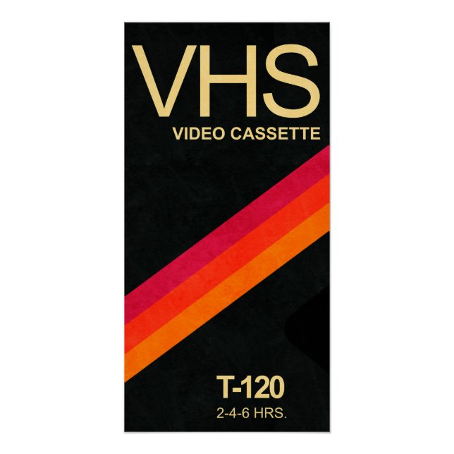 Póster VHS T120 - 80s II (Anverso)
