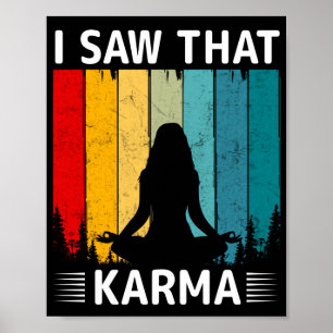 Póster Vi Ese Karma