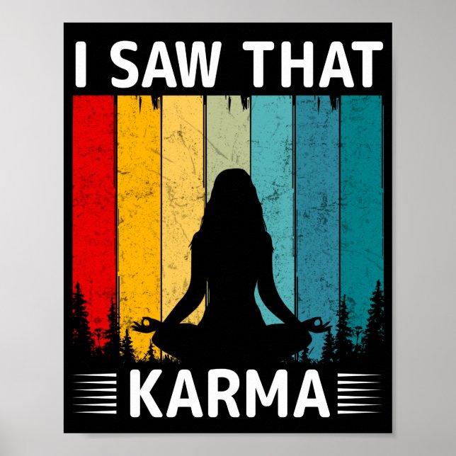 Póster Vi Ese Karma (Frente)