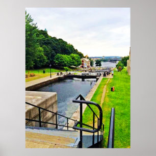 Póster Vía navegable Rideau Canal. ¡Hazte con una en Zazz