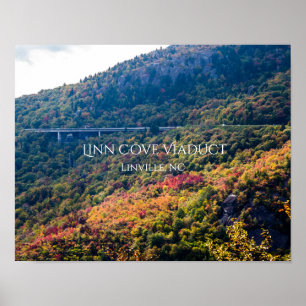 Póster Viaducto de Linn Cove