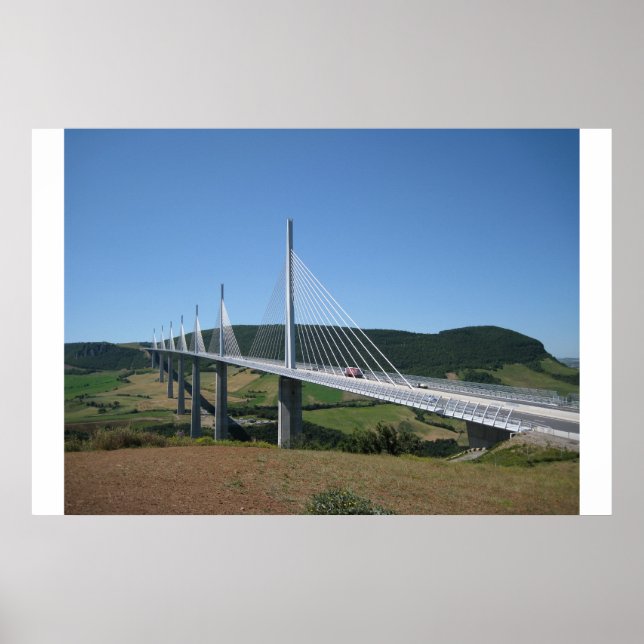 Póster Viaducto de Millau (Frente)