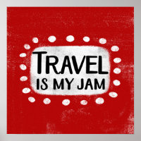 Viajar es mi Jam Poster Wall Art