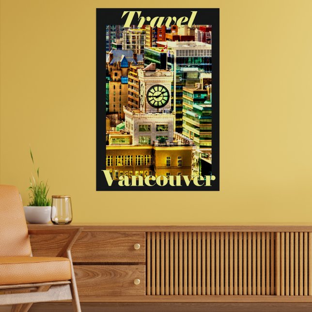 Póster Viajar Vancouver, BC, Canadá (Salón 2)
