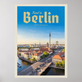 Póster Viaje a Berlín