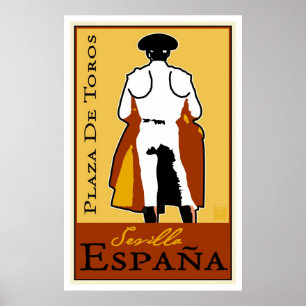 Póster Viaje a España