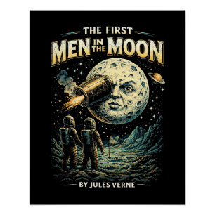 Póster Viaje a la Luna