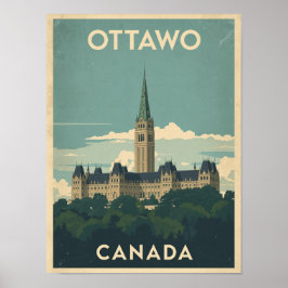 Póster Viaje a la vieja Ottawa