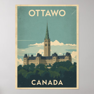 Póster Viaje a la vieja Ottawa