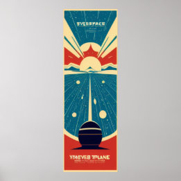 Póster Viaje a las estrellas