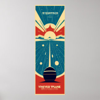 Póster Viaje a las estrellas