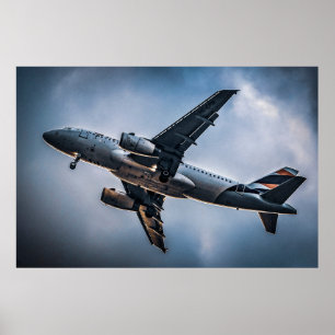 Póster Viaje a las nubes: fotografía aérea