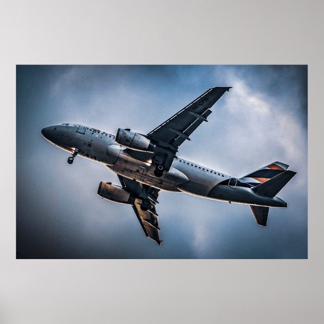 Póster Viaje a las nubes: fotografía aérea (Frente)