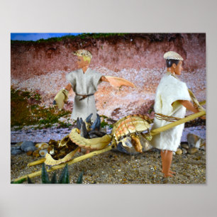 Póster Viaje a los terrenos de caza. cartel