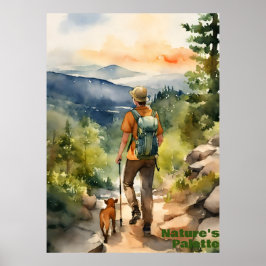 Póster Viaje a través de cumbres polvorientas: Aventura a