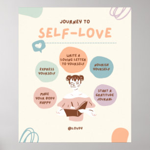 Póster Viaje al amor propio