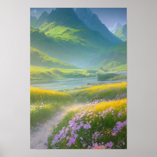 Póster Viaje al borde del río (Frente)